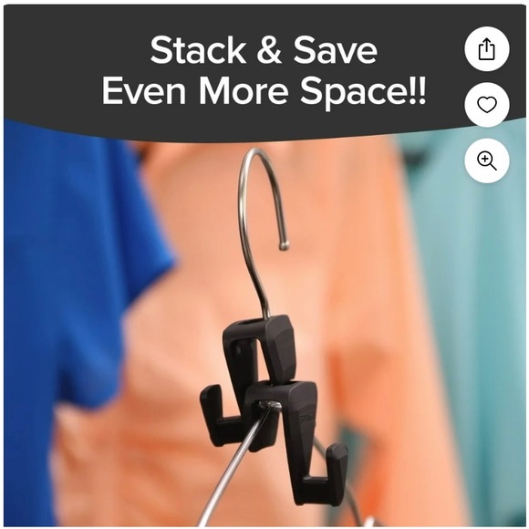 NIB Ruby - Space Triangles - 18 Value Pack - Closet Hangers - Space Savers - Picture 8 of 11